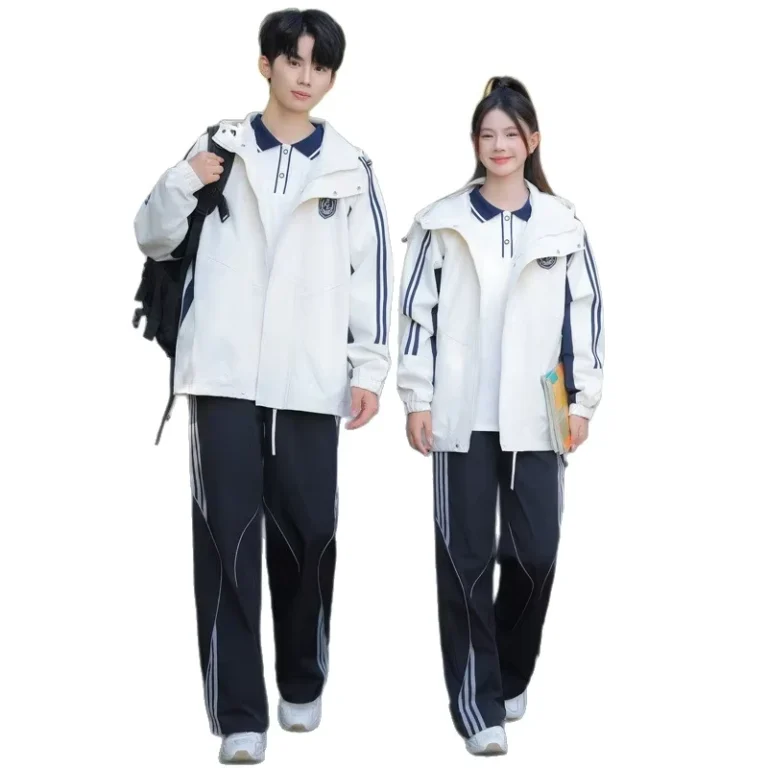 Autumn-Winter-Casual-School-Uniforms-for-Primary-School-Children-with-Removable-Lining-Polyester-Cotton-Unisex-Warm-Stylish
