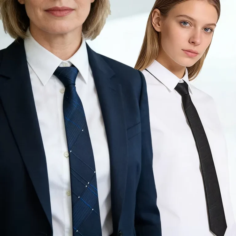 Black-Luxury-Womens-Skinny-Ties-2