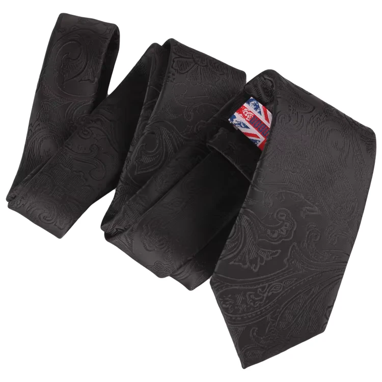 Black-Paisley-Ties-Manufacturer-Polyester-Woven-Jacquard-Men-Neckties-OEM-ODM-Custom-Microfiber-Tie-for-Men