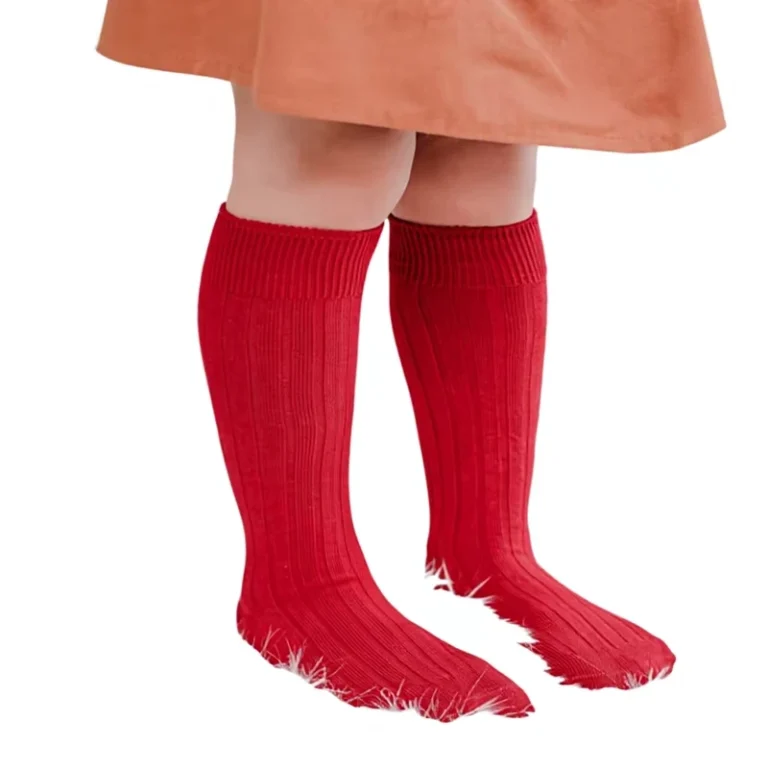 Black-White-Children-Student-Stockings-School-Uniform-Performance-Socks-European-American-British-Academic-Style-Plain-Double