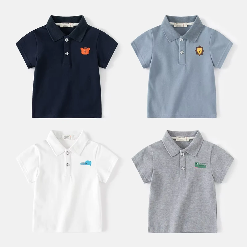 Boy-Polo-Shirts-for-Kids-Toddler-School-Shirt-Short-Sleeves-Cartoon-Print-Casual-Children-Clothes