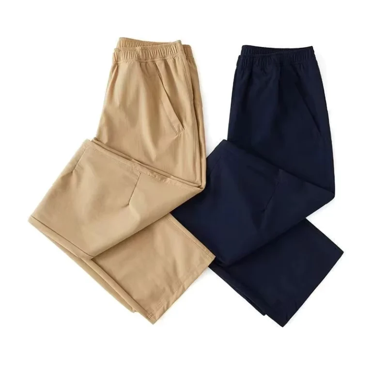 Boys-Children-School-Uniform-Pants-Navy-Blue-Khaki-Summer-Thin-Loose-Cotton-Soft-Breathable-Sports-Pants