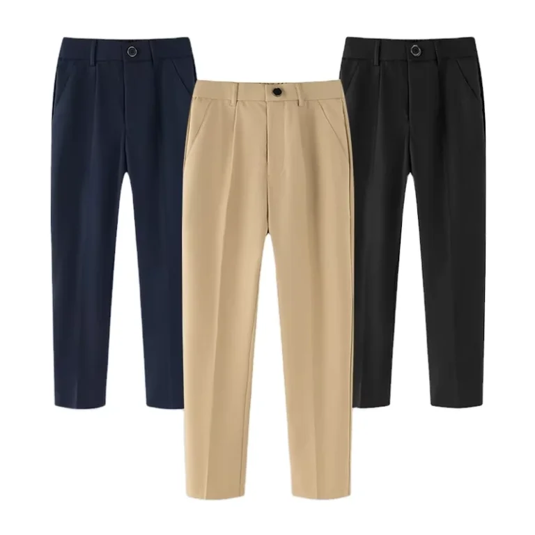 Boys-Flat-Bi-Stretch-Dress-Pant-Straight-Leg-Fit-Belt-Loops-Front-Pockets-Children-School-Uniform-Pants-for-Boy-1
