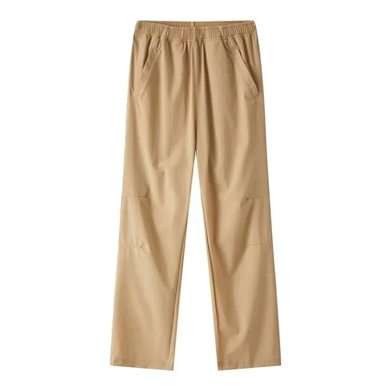 Boys-Girls-School-Uniform-Pants-Khaki-Students-Trousers-Summer-Thin-Loose-High-School-Khaki-Primary-School-Sports-Pants
