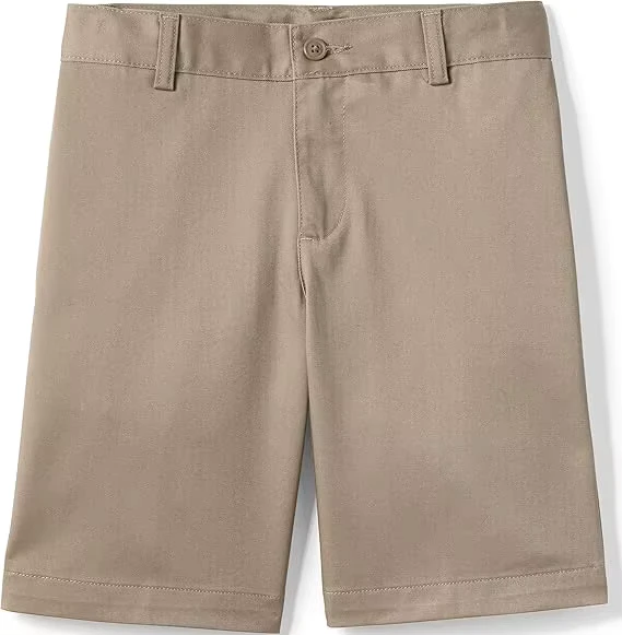 Boys-Khaki-School-Uniform-Short-Pants-Custom-logo-Cotton-Polyester-Durable-Short-Pants