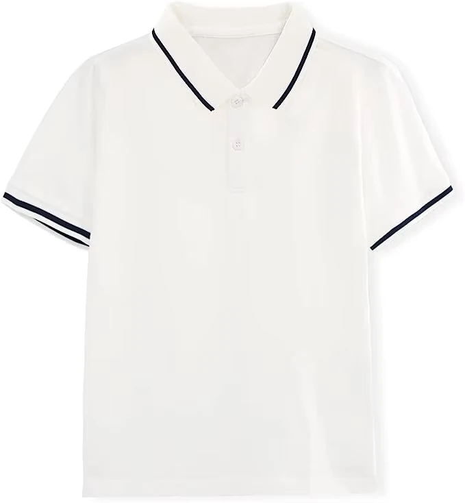 Boys-Short-Sleeve-Pique-Polo-Uniform-Shirt-Standard-Husky-Girls-School-Uniform-Polo-Top