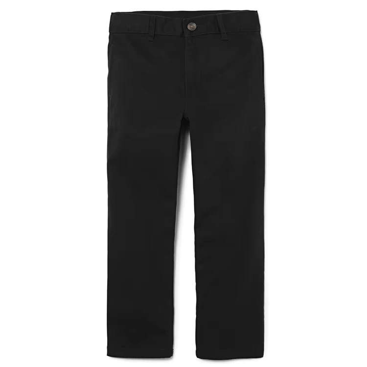 Boys-Trousers-Black-Spring-Autumn-Casual-Elastic-School-Uniform-Pants