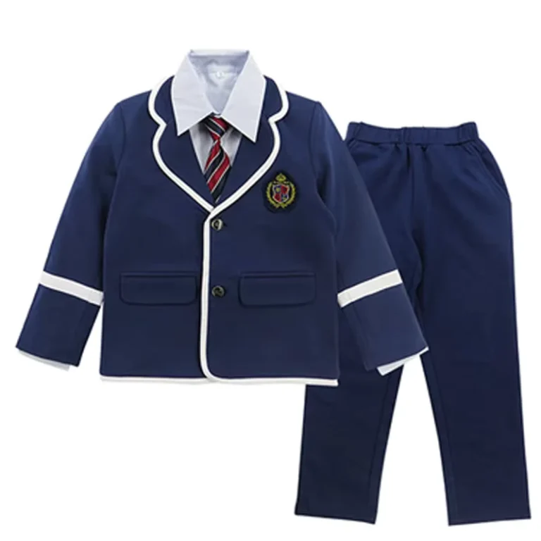 Boys-and-Girls-Outfits-Winter-Clothing-Sets-High-School-Uniform