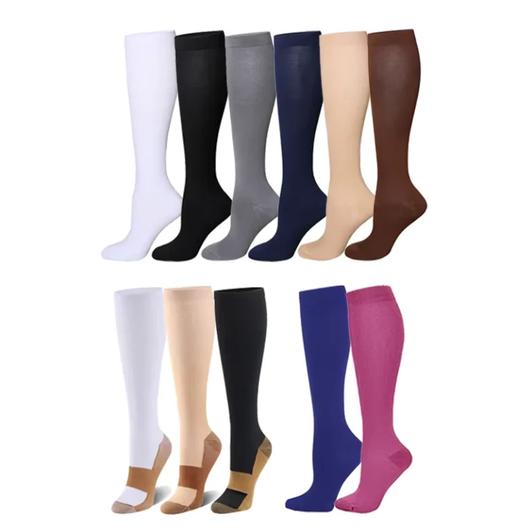 Breathable-Cotton-Knee-High-Socks-in-Plain-White-Black-for-Girls-School-Uniform-Appropriate-for-Autumn-Daily-Usage