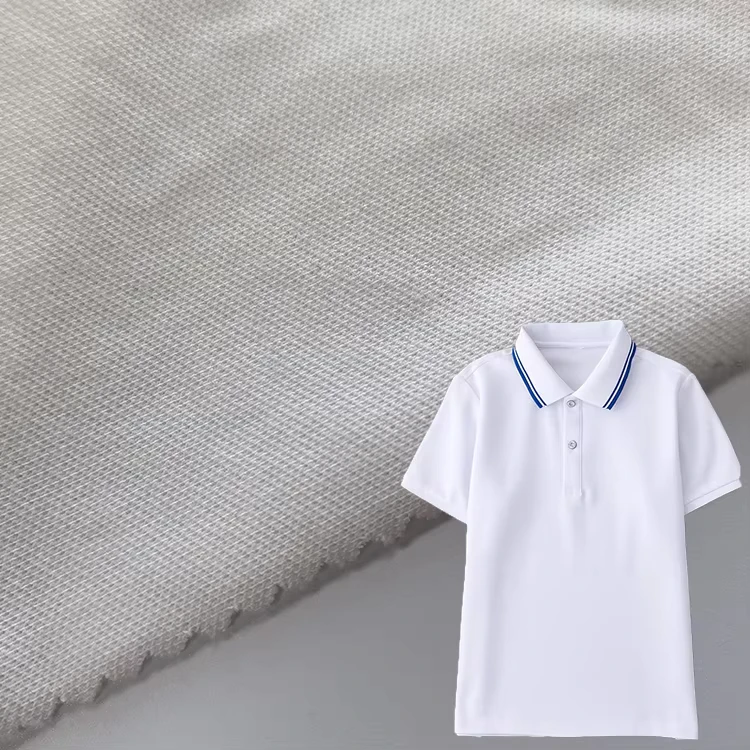 Breathable-Light-205GSM-48Cotton-48Rayon-4Spandex-Blended-Viscose-Pique-Fabric-for-School-Uniform-Polo