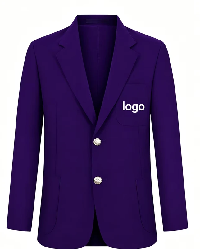 Breathable-Polyester-cotton-School-Uniform-Blazer-Jacket-for-Children