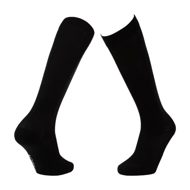 Breathable-Quick-Dry-Cotton-Knee-High-Socks-Plain-White-Black-Girls-School-Uniform-Appropriate-Autumn-Daily-Body-Cuff
