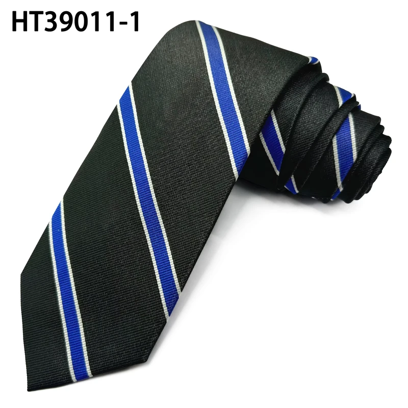 Bright-Mens-Classic-Striped-Eco-Friendly-Woven-Tie-for-Business-and-Daily-Wear-Jacquard-Polyester-Ties