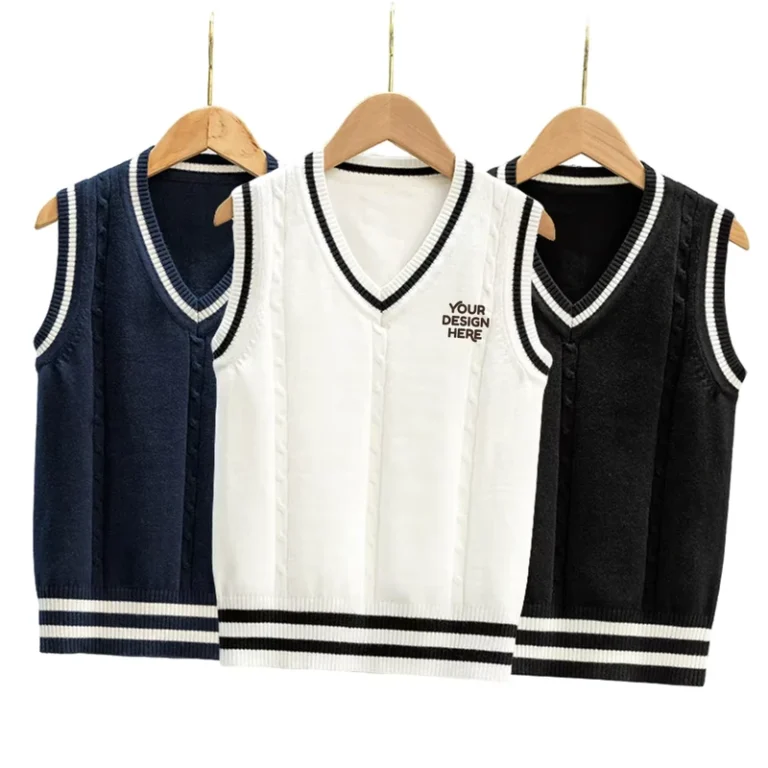 British-College-Style-Sleeveless-Cardigan-Spring-School-Uniform-V-neck-Japanese-Unisex-Students-Korean-Knitted-Vest-Boys