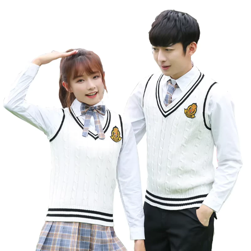 British-Prep-School-Uniform-Cotton-V-Neck-Sweater-Vests-for-Teens-Daily-Wear