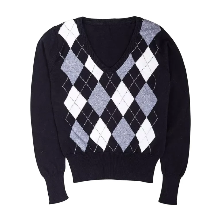 British-Style-Argyle-Kids-School-Uniform-Price-100-Cotton-Long-Sleeve-Sweater