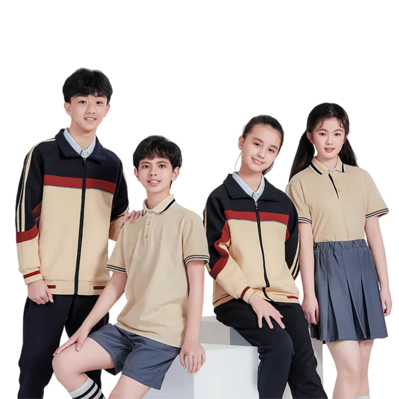 British-Style-Winter-School-Uniforms-for-Children-Jacket-Long-Pants-Set-Custom-Logo-School-Uniform-Suit