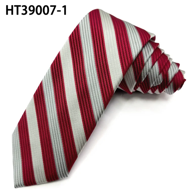 Candy-Custom-Personalized-Eco-Friendly-Classic-Striped-Woven-Neck-Ties-Mens-Polyester-Neckties