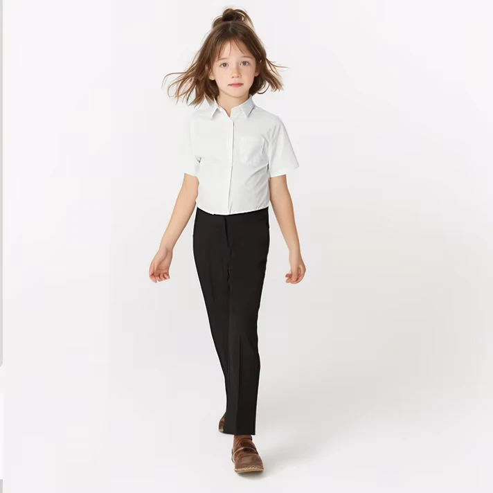 Children-Boys-and-Girls-Student-School-Uniform-Pants-School-Trousers-Shirt-Set-Kid-Children-School-Uniform-Set