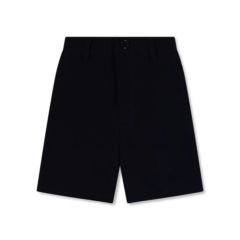 Children-Kids-School-Uniform-High-Middle-Primary-School-Boys-Elastic-Back-Shorts-Boys-Black-Dark-Blue-School-Shorts-for-Student