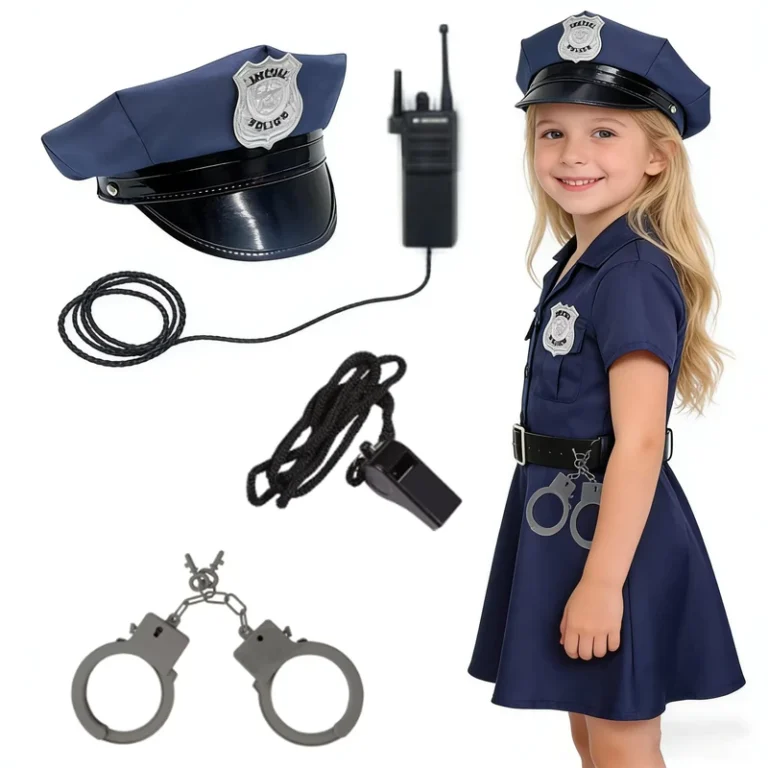 Children-Professional-Career-Costume-Cosplay-Cool-Uniform-Blue-Suit-with-Accessories-Costume-Halloween