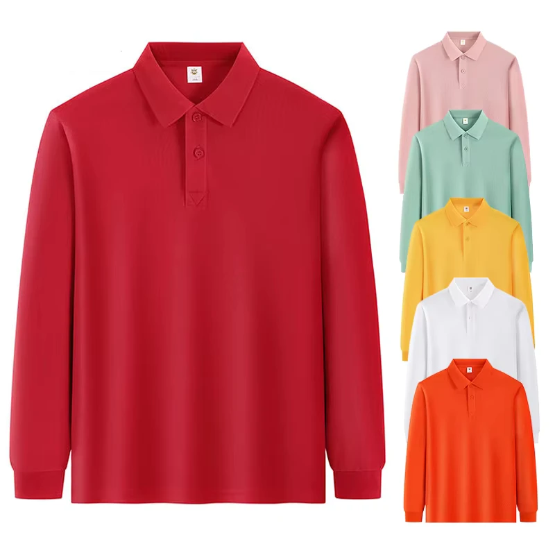 Children-School-Sport-Wear-Boys-Summer-Long-Sleeves-Personalised-Kids-Polo-Shirts-Uniforms