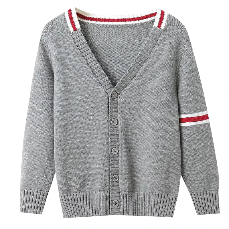 Children-School-Uniform-Spring-Autumn-College-Style-Pure-Cotton-Girl-Sweater-Knitting-Class-Uniform-Sweater-Cardigan-Jacket