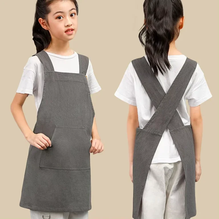 Childrens-Apron-Studio-Customization-Waterproof-Kindergarten-Clay-Class-Uniform-Shoulder-Strap-Painting-Clothes