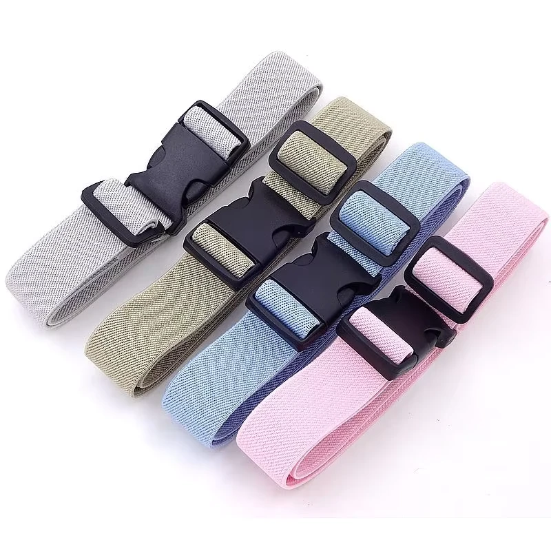 Childrens-Boys-Girls-Belt-for-Primary-Middle-School-Students-Summer-Camp-Plastic-Buckle-Pants-Belt