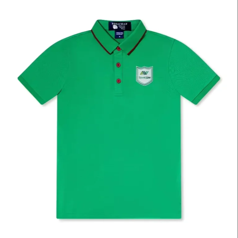 Childrens-Custom-Polo-Shirt-Embroidered-Print-Logo-School-Uniform