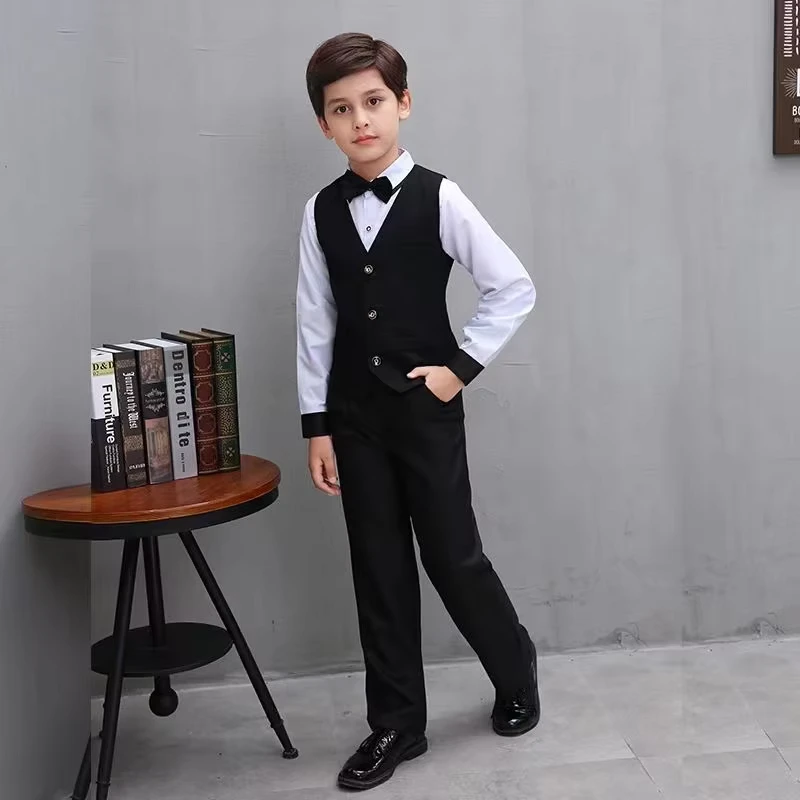 Childrens-Groomsman-Uniform-Childrens-Suit-Set-Flower-Boy-Dress-Boys-Set-Performance-Clothing