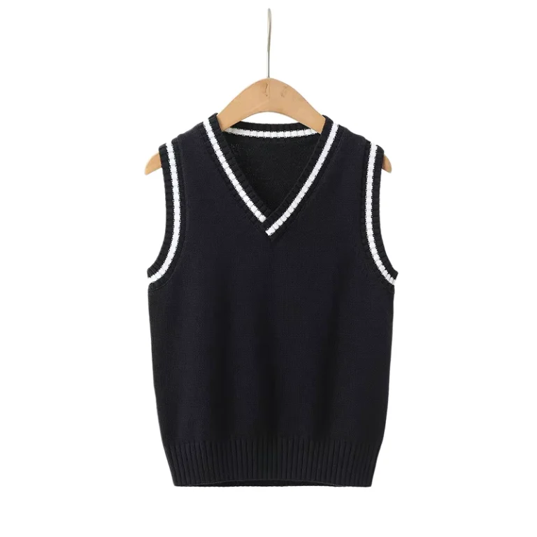 Childrens-Jacket-Spring-Summer-Style-Kindergarten-and-Primary-School-School-Uniform-Childrens-Knitted-Vest