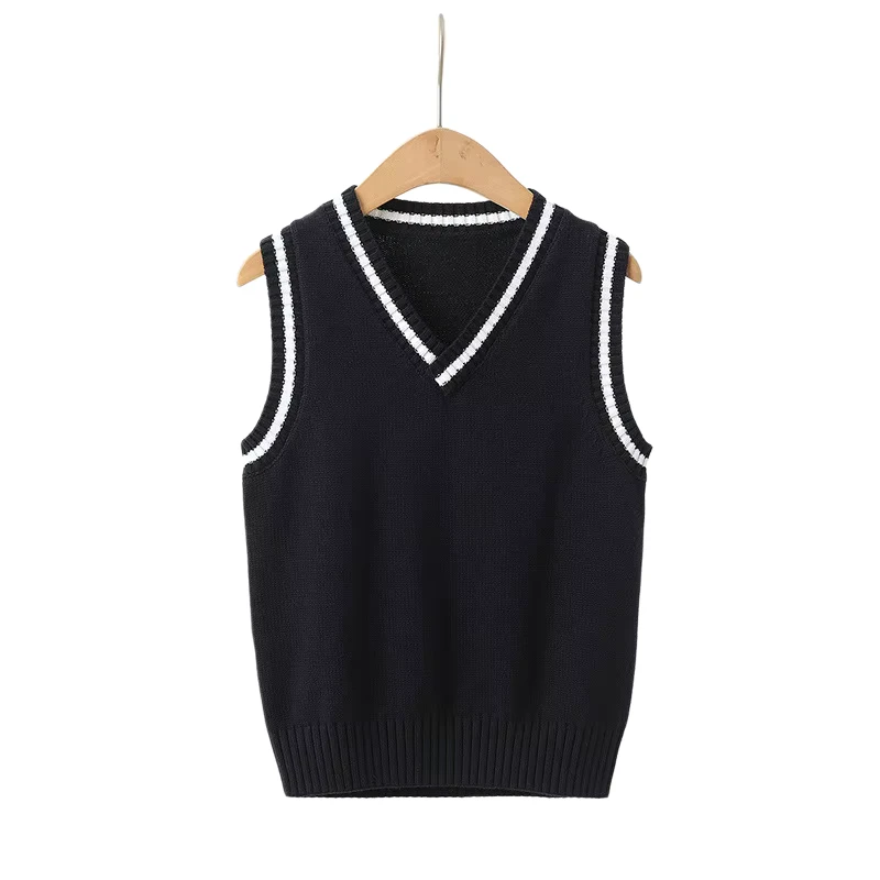 Childrens-Jacket-Spring-Summer-Style-Kindergarten-and-Primary-School-School-Uniform-Childrens-Knitted-Vest