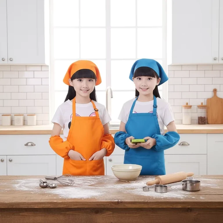 Childrens-Sleeveless-DIY-Waterproof-Customized-Logo-for-Kindergarten-Polyester-Apron