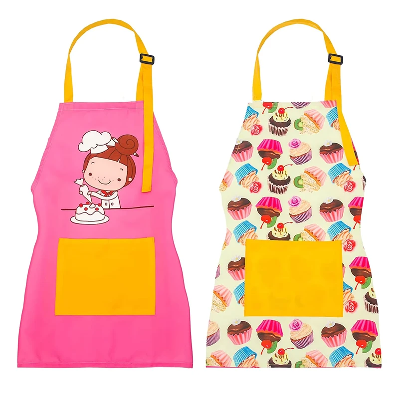 Childrens-Sleeveless-Waterproof-Painting-Apron-for-Chef-Clothing-with-Customized-Printing-Logo-and-Advertising-Activity