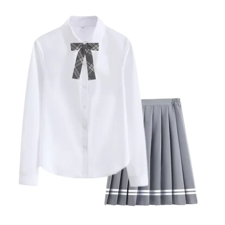 China-Clothes-Factory-and-Custom-High-Quality-Classic-Style-Boy-and-Girls-School-Uniform-Shirt-Set