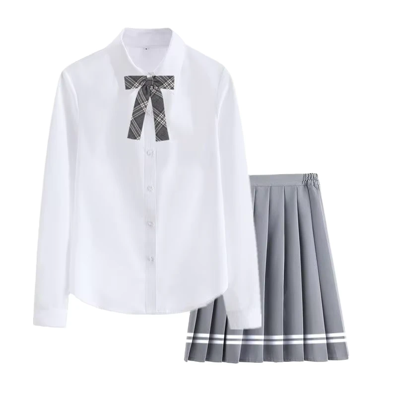China-Clothes-Factory-and-Custom-High-Quality-Classic-Style-Boy-and-Girls-School-Uniform-Shirt-Set