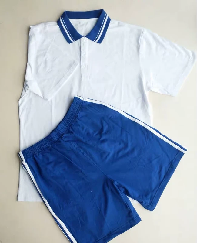 China-Factory-Manufacture-Students-Uniform-Polo-Shirt-Pants-Sets-Tracksuit-School-Uniform