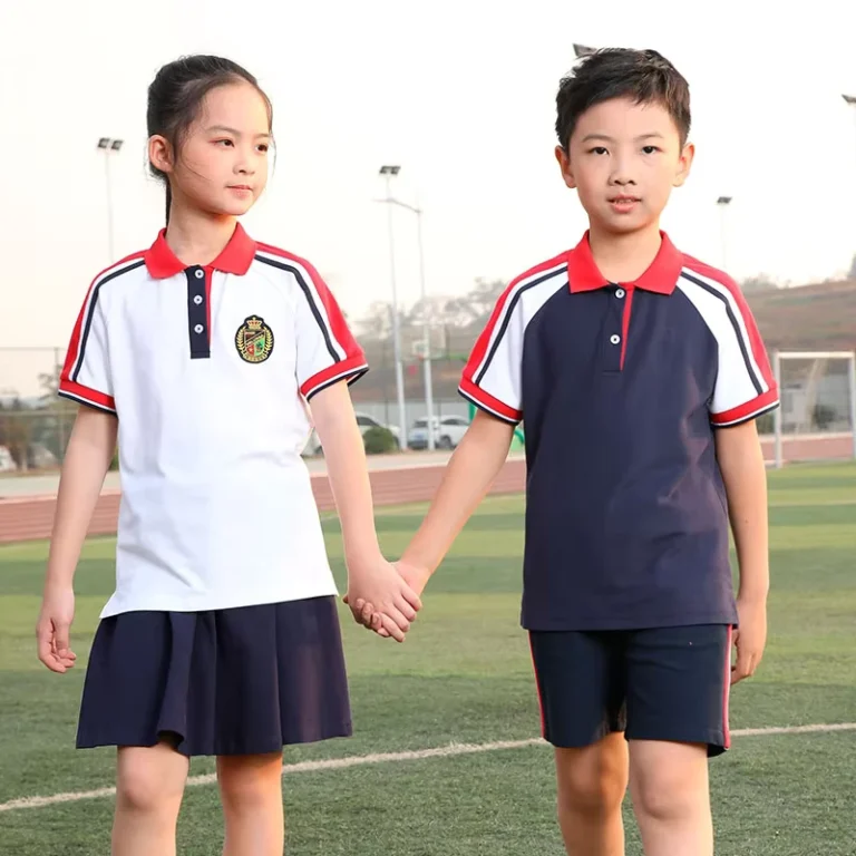 China-Factory-Supply-Custom-Kids-Shirt-White-School-Uniform-Cotton-Tops-Boys-Polo-Shirt