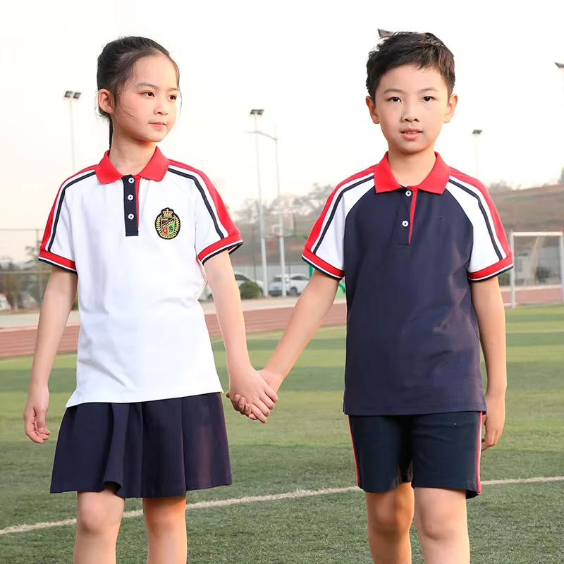 China-Factory-Supply-Custom-Kids-Shirt-White-School-Uniform-Cotton-Tops-Boys-Polo-Shirt