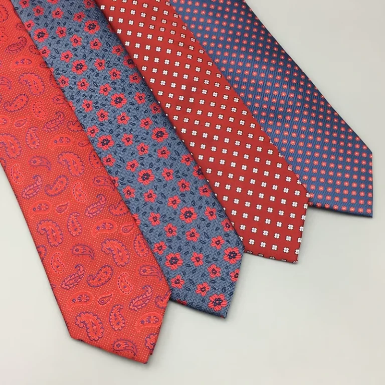 China-Happy-New-Year-Holiday-Polyester-Woven-Custom-Necktie-Geometric-Floral-Paisley-Assorted-Mens-Ties