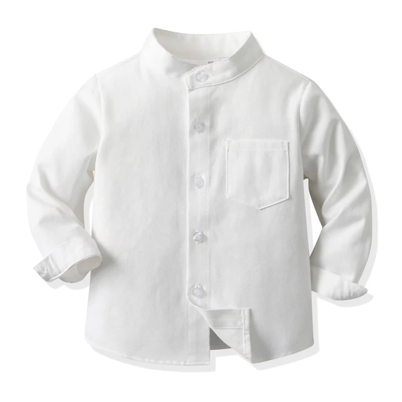 China-School-Shirts-Manufacturers-Long-Sleeve-Mandarin-Collar-White-Shirt-for-Children-School-Uniform