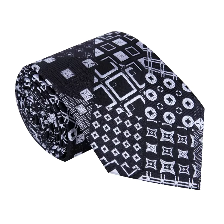 Classic-Polyester-Tie-Fashion-Printed-Breathable-Eco-Friendly-Wedding-Banquet-Accessories