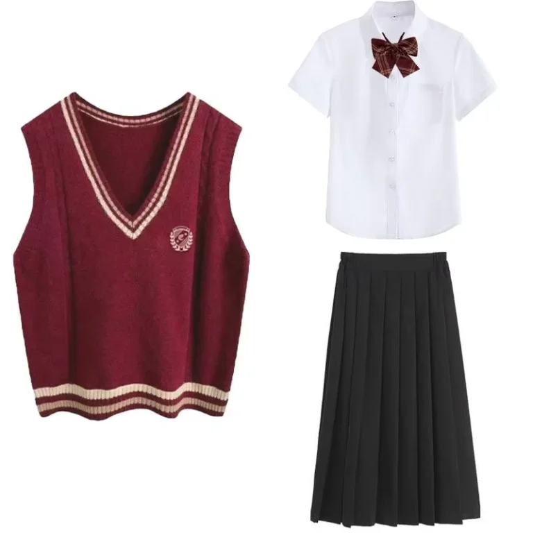Classic-Style-Childrens-Primary-School-Kindergarten-Uniform-Shirt-Set-Unisex-Boys-Girls-100-Cotton-SWODART-A-02