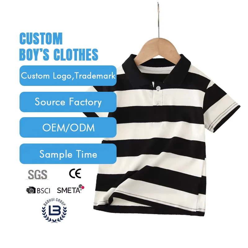 Color-Choice-Boys-Polo-Cotton-Kids-Baby-T-shirts-Stripe-Casual-Short-Sleeve-Printed-School-Uniform-T-shirt-for-Kids