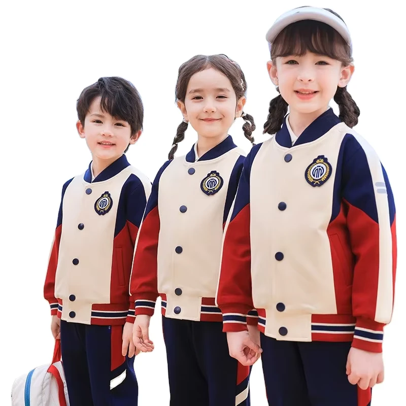 Color-Combination-School-Uniform-Tracksuit-School-Sports-Wear-Set-for-Kids-Letterman-Winter-School-Uniform-Sport-Varisty-Jacket