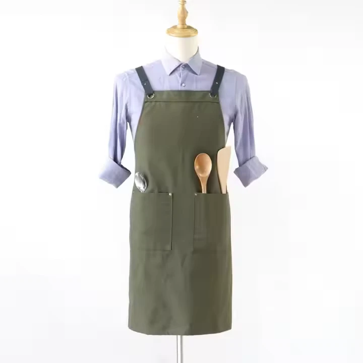 Cotton-Canvas-Bib-Kitchen-Aprons-Uniform-for-Chef-Work-Men-Women-for-Grill-Restaurant-Bar-Shop-Cafes-Beauty-Nails-Studios
