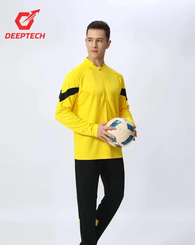 Custom-Adult-Quick-Dry-Football-Jersey-Smyl-Sportswear-Clothing-Fitness-Long-Sleeve-Half-Zipper-Soccer-Tracksuits-Set-OEM-ODM