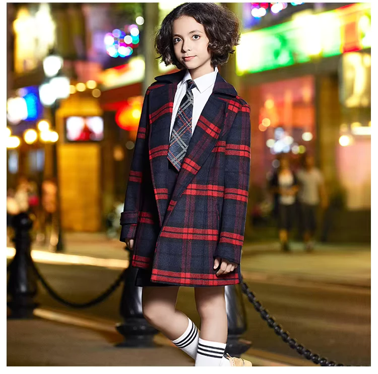 Custom-America-Style-Primary-School-Coat-Red-Girl-School-Blazer-Uniforms-With-Customize-Logo