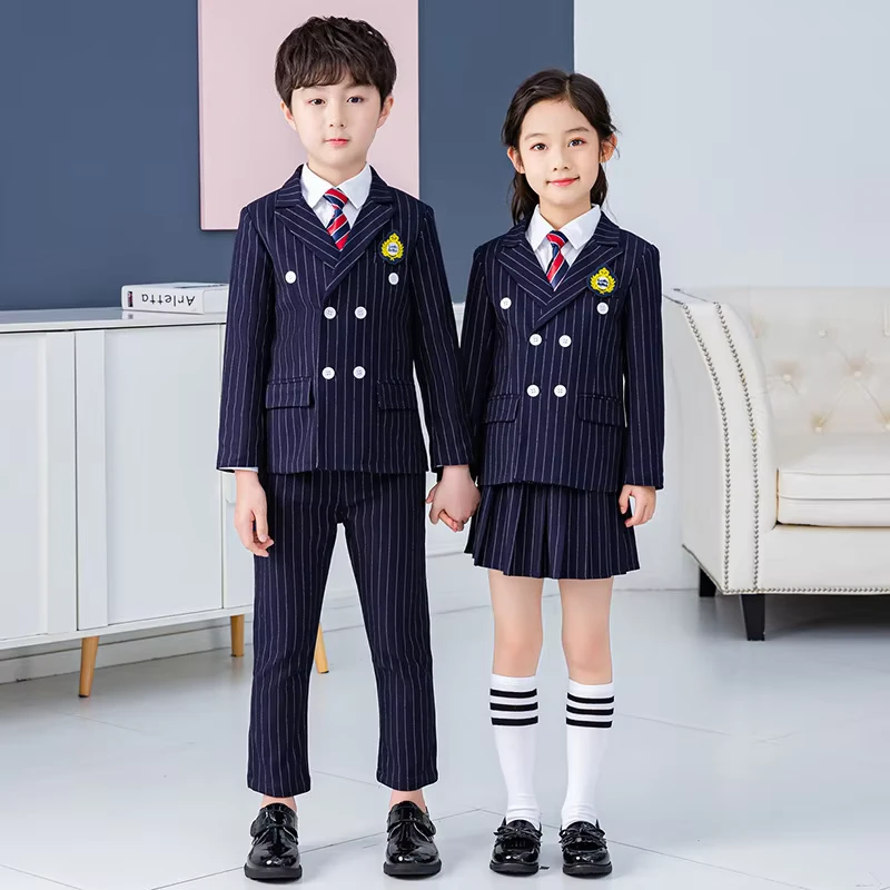 Custom-Autumn-British-Style-Kids-Blazer-Set-School-Uniforms-for-Kindergarten-Primary-Students
